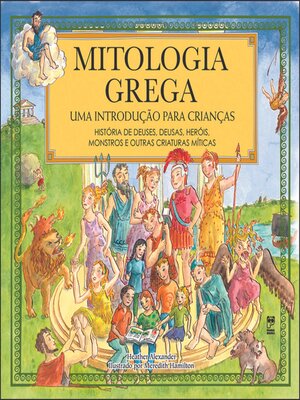 cover image of Mitologia grega--Uma introdução para crianças